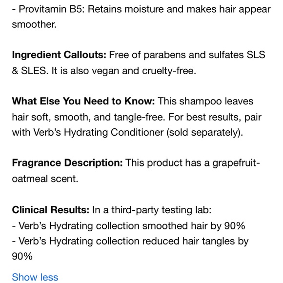 Verb Hydrating Shampoo - Picture 7 of 7